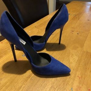 Steve Madden Cobalt Blue Heel